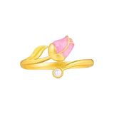 Gold Tulip Ring