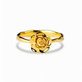 Golden Rose Rings