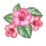 Hibiscus Wall Sticker