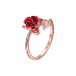 Gold Rose Ring