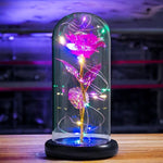 Pink Rose Lamp