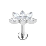 Lotus Conch Earring