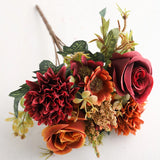 Silk Harvest Flower Bouquet