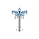 Flower Helix Earrings (Stud)