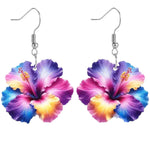 Hawaiian Floral Earrings