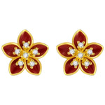 Floral Stud Earrings