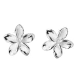 Plumeria Stud Earrings