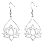 Lotus Dangle Earrings