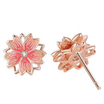 Peach Blossom Earrings