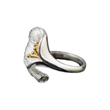 Silver Calla Lily Ring