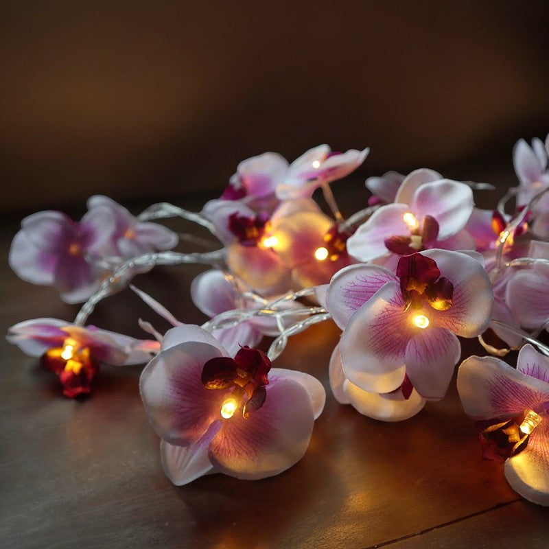 Orchid String Lights & Florista Flower