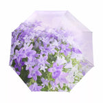 Purple Flower Umbrella