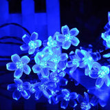 Blue Flower Lights