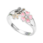 Ring Flower Silver