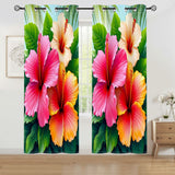 Hawaiian Curtains Home Decor