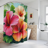 Hawaiian Flower Shower Curtain