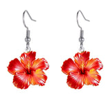 Hawaiian Hibiscus Earrings