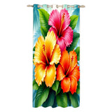 Hawaiian Print Curtains