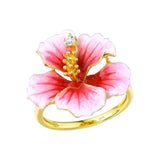 Hibiscus Flower Ring