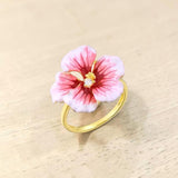 Hibiscus Flower Rings