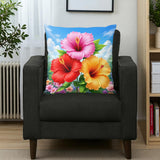 Hibiscus Pillow Home Decor