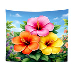 Hibiscus Tapestry