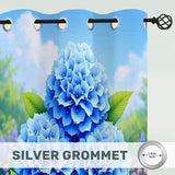 Hydrangea Curtains Eyelet