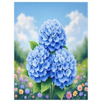 Hydrangea Flower Blanket