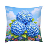 Hydrangea Pillow
