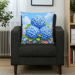 Hydrangea Pillow Home Decor