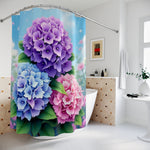 Hydrangea Shower Curtain