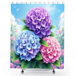 Hydrangea Shower Curtain