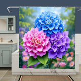 Hydrangea Shower Curtain Home Decor