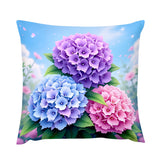 Hydrangea Throw Pillow