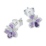 Iris Stud Earrings Details