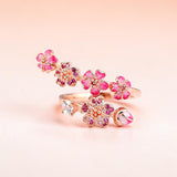 Japanese Cherry Blossom Rings