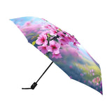 Japanese Cherry Blossom Umbrella Side View