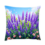 Lavender Flower Pillow