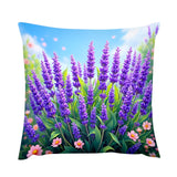 Lavender Flower Pillow