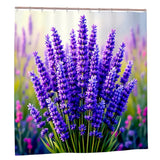 Lavender Flower Shower Curtain