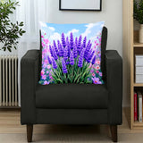 Lavender Pillow Case Home Decor