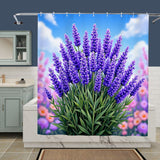 Lavender Shower Curtain Home Decor