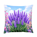 Lavender Throw Pillow