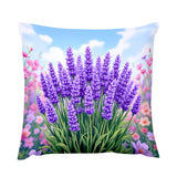Lavender Throw Pillow