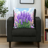 Lavender Throw Pillow Home Decor