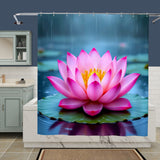 Lily Pad Shower Curtain Home Decor
