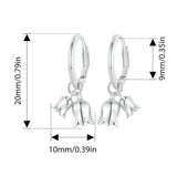 Lily of the Valley Earrings Size