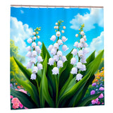 Lily of the Valley Shower Curtain