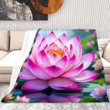 Lotus Blanket Living Room