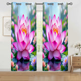 Lotus Curtains Home Decor